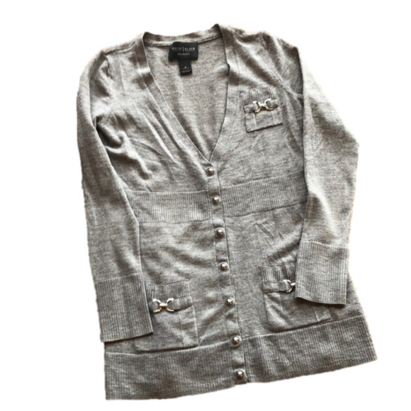 - WHBM Merino Wool Cardigan - Size Small - Picture 1 of 8
